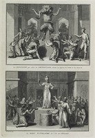 KG 11939
<br/>
Oost-Indië: Singhalese godheid & beschermgod van Ceylon.
<br/>
<em>Picart, Bernard (1673-1733)</em>